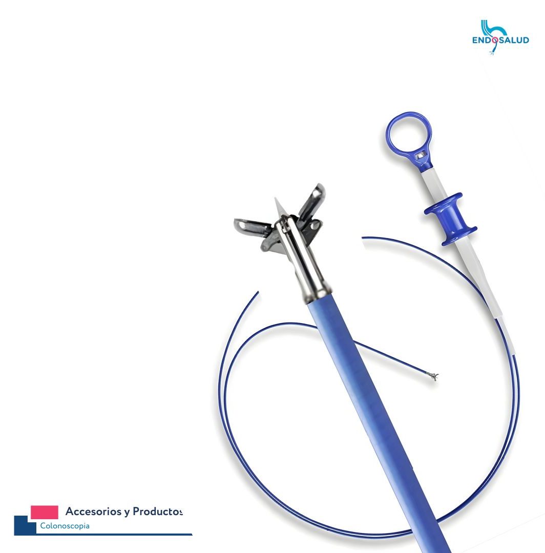 Pinza de biopsia colon con estilete.