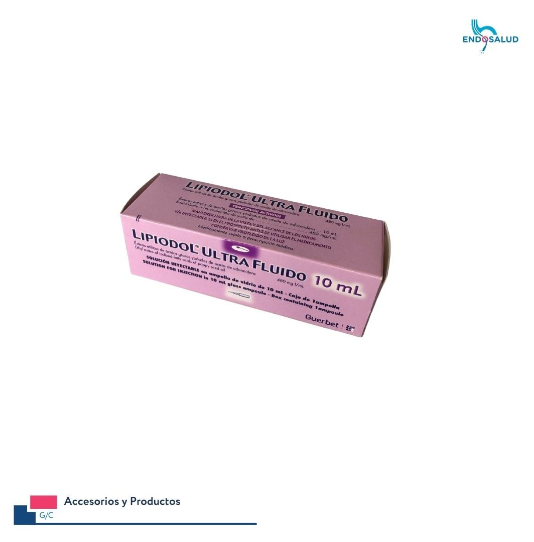 Lipiodol ultrafluido, ampolleta con 10 ml